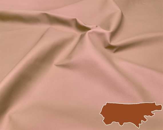 BAG LEATHER - BALLET NAPPA FINISHED BAG LEATHER SIDES - SAND 0.7/0.9 MM