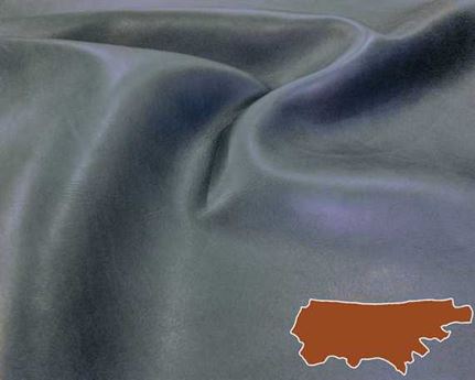 BAG LEATHER - BARCELONA NAVY SEMI-ANILINE CHROME/VEG TANNED SIDES 2.0/2.2 MM