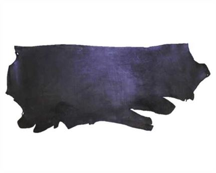 MORGAN OAK SIDES LATIGO 4.0/4.8MM BLACK USA STEER HIDE LEATHER