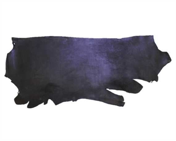 MORGAN OAK SIDES LATIGO 4.0/4.8MM BLACK USA STEER HIDE LEATHER