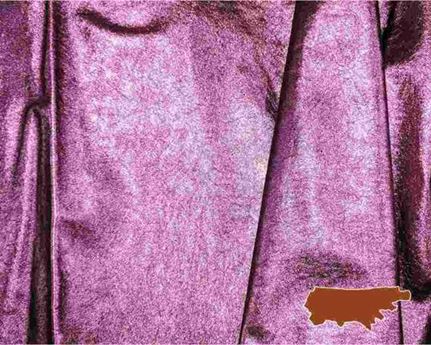 BAG/UPPER LEATHER SIDES 1.2/1.4mm LIMITED EDITION METALLIC VIOLET TOWN 