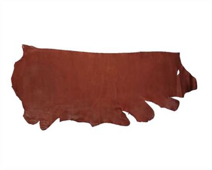 MORGAN OAK VEG HVY SEAT SIDES 2.5MM AUS NUT USA STEER HIDE LEATHER