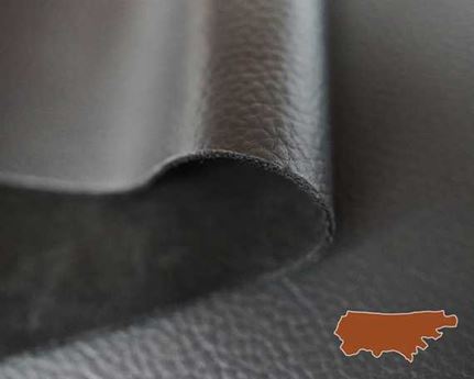 LEATHER SOFT MATT MILLED SIDES BLACK 1.7 - 1.9MM SPAIN