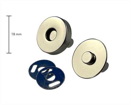 BAG DOCTOR MAGNETIC BAG CATCH NICKLE LARGE