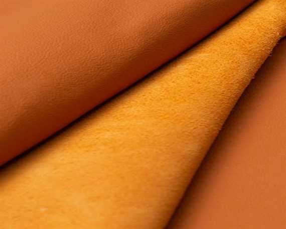 MUIRHEAD CAIRNGORM GINGER CG020 UPHOLSTERY LEATHER FULL HIDE