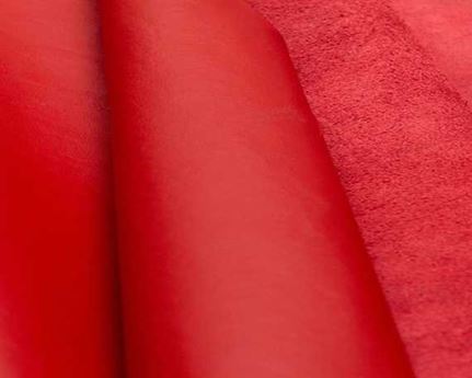 MUIRHEAD LUSTRANA CHERRY LA092 UPHOLSTERY LEATHER FULL HIDE