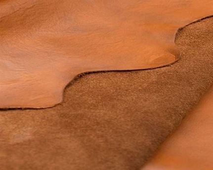 MUIRHEAD LUSTRANA CINNAMON LA005 UPHOLSTERY LEATHER FULL HIDE