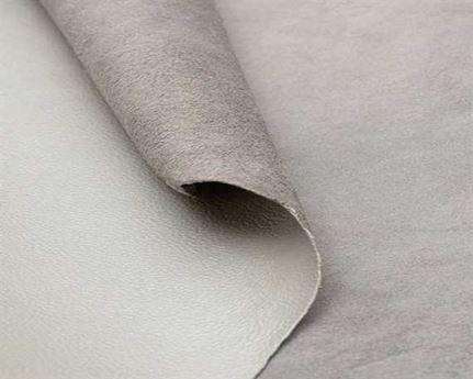 MUIRHEAD METALLIC SILVER MT049 UPHOLSTERY LEATHER FULL HIDE