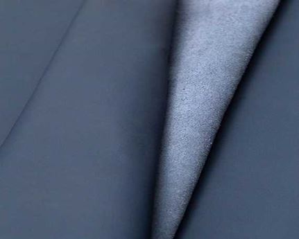 MUIRHEAD SATEEN ATLANTIC BLUE SF197 UPHOLSTERY LEATHER FULL HIDE