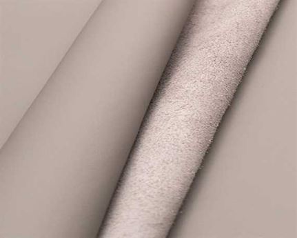 MUIRHEAD SATEEN GREY SF078 UPHOLSTERY LEATHER FULL HIDE