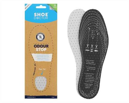  SHOE DOCTOR FOAM INSOLE ODOUR STOP UNIVERSAL (PAIR)