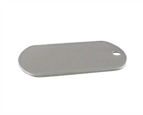 ARMY DOG TAG 51 X 29mm SILVER