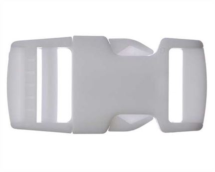 VELCRO® Brand 25MM AC501N SIDE RELEASE BUCKLES WHITE