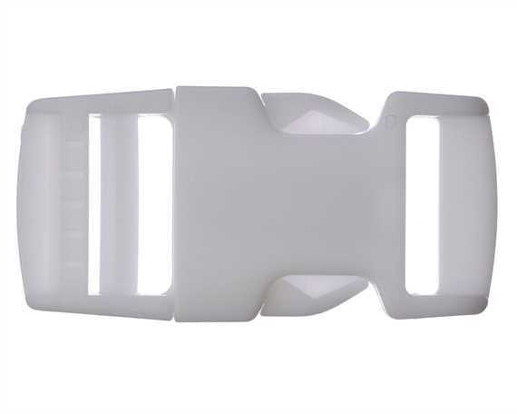 VELCRO® Brand 25MM AC501N SIDE RELEASE BUCKLES WHITE