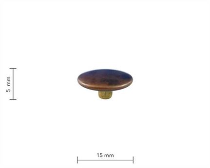 PRESS STUD LARGE DU ANTIQUE TOP PER 1000