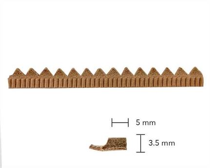 RANDING EMBOSSED LEATHER NATURAL,NOT COLOURED (MT)