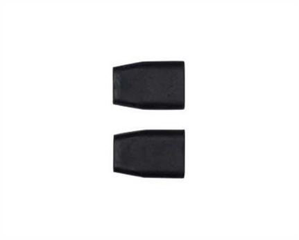 SL STYLE RUBBER REIN STOP BLACK 15MM PER EACH