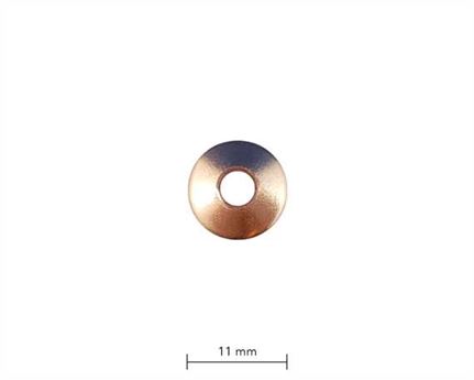RIVET BINDER COPPER 8 GAUGE (3.58mm) WASHER PER 1000