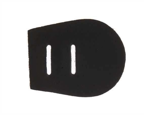 HORSE RUG REINFORCEMENT 2 SLOT BLACK SYNTHETIC