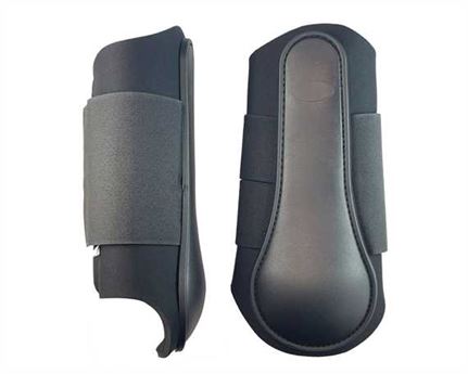  SADDLE DOCTOR NEOPRENE FORE-LEG BOOT PROTECTOR LARGE BLACK (PAIR)