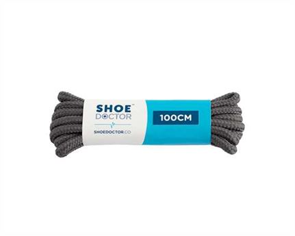  SHOE DOCTOR 100CM THICK ROUND LACE DARK GREY