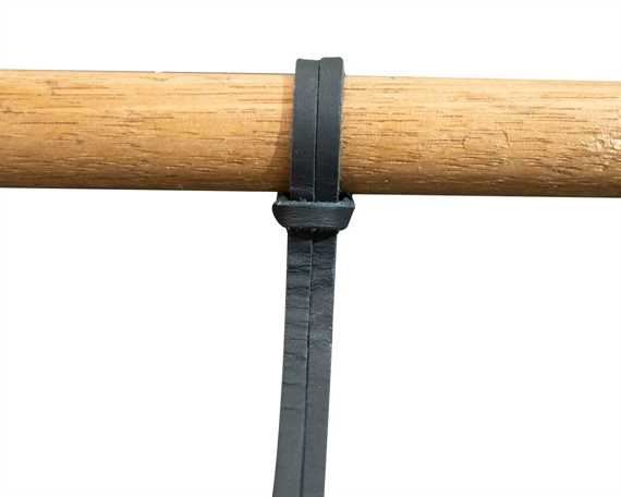 LEATHER LACE SHOE DOCTOR NAVY 150CM (PAIR) TRIMMABLE TO 120CM