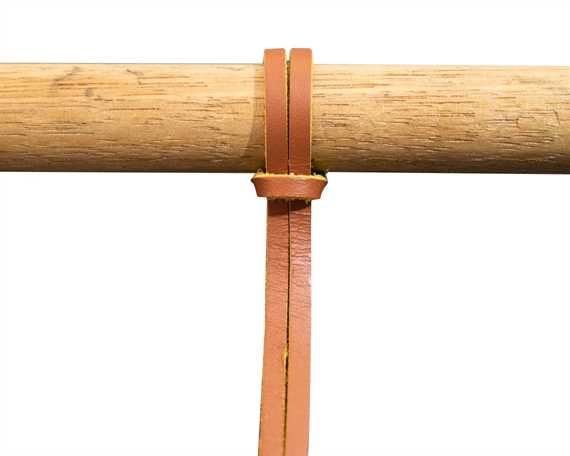 LEATHER LACE SHOE DOCTOR RUST 150CM (PAIR) TRIMMABLE TO 120CM