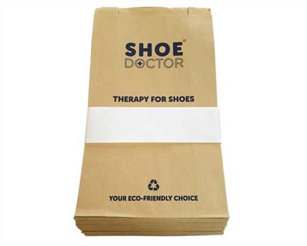  SHOE DOCTOR SUNDRY BAGS KRAFT PAPER (PKT OF 100) Size 20*8*33cm