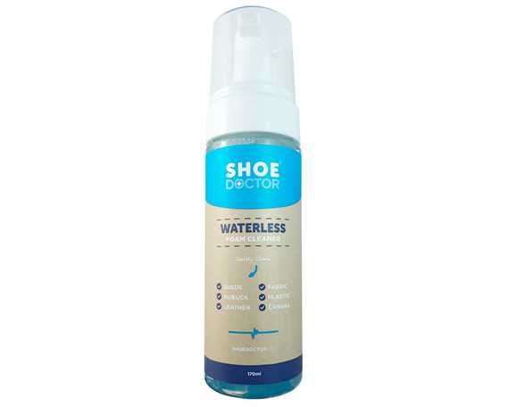  SHOE DOCTOR WATERLESS FOAM CLEANER 170ML PUMP ACTION BOTTLE
