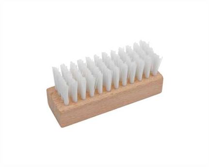SNEAKER DOCTOR BRUSH WITH WHITE NYLON BRISTLES FIRM