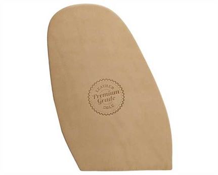 PREMIUM GRADE LEATHER HALF SOLES NATURAL FINISH 5.5MM MEN'S 14