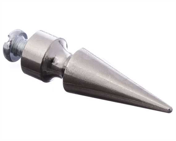 BAG DOCTOR SCREW IN ROCKET STUD NICKEL PLATED 32MM