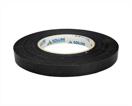 SELF-ADHESIVE SINGLE-SIDED REINFORCING TAPE BLACK 15MM 50M ROLL