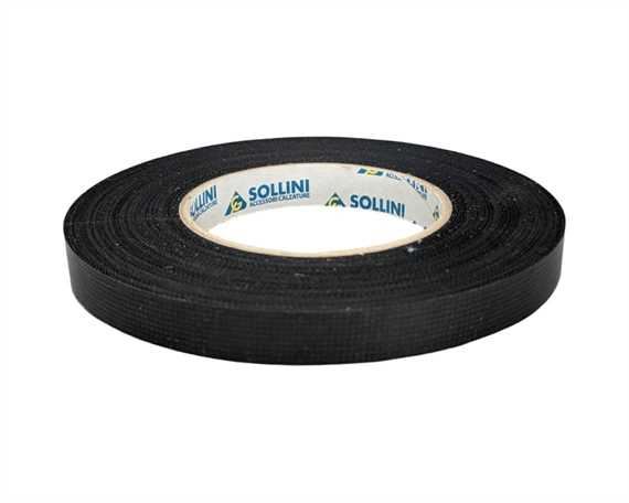 SELF-ADHESIVE SINGLE-SIDED REINFORCING TAPE BLACK 15MM 50M ROLL