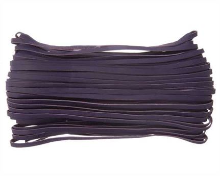 KANGAROO LACING FLAT 3MM PURPLE 20M HANK AUSTRALIAN MADE
