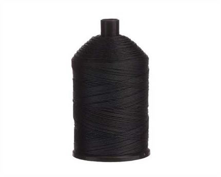 THREAD NYLON BONDED #40 BLACK 9500 500M SPOOL