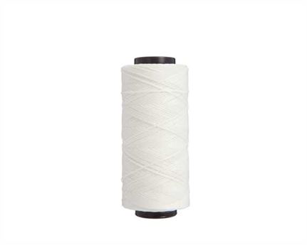 THREAD BRAIDED WAXED POLY 1MM WHITE 100G SPOOL