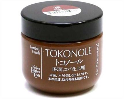 TOKONOLE BURNISHING GUM BROWN 120g Made in Japan