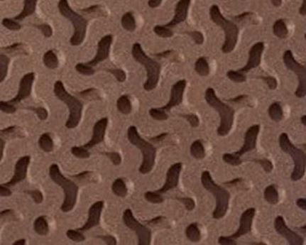 TOPY CELLOLUX LIGHTWEIGHT SOLING SHEET 4MM BROWN 60 SHORE A SHEET (86 X 55CM)