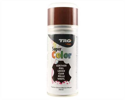 TRG SUPER COLOUR AEROSOL SPRAY 150ML FASHION BROWN 306