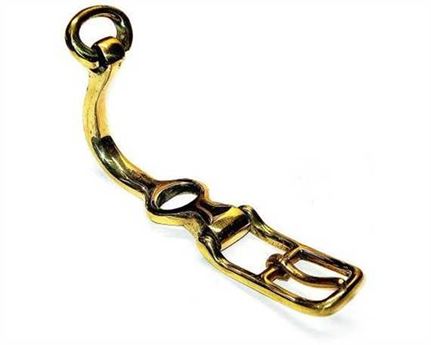 TUG TILBURY BRASS 22MM (PAIRS)