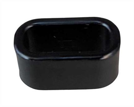 URETHANE LOOP (1/2") 13MM BLACK - SUITABLE FOR BIOTHANE