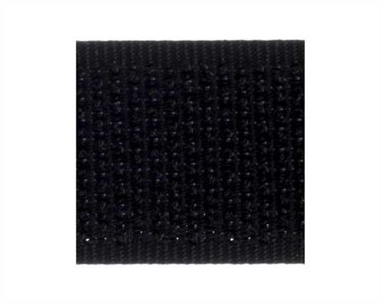 VELCRO® Brand 16MM HOOK SIDE OF SEW-ON TAPE BLACK
