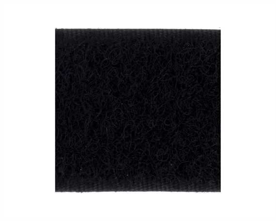 VELCRO® Brand 25MM LOOP SIDE OF SEW-ON BLACK