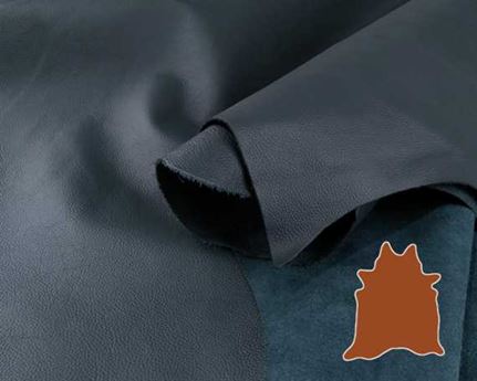 VERMANI PELLI LATINI AZZURE UPHOLSTERY LEATHER FULL HIDE