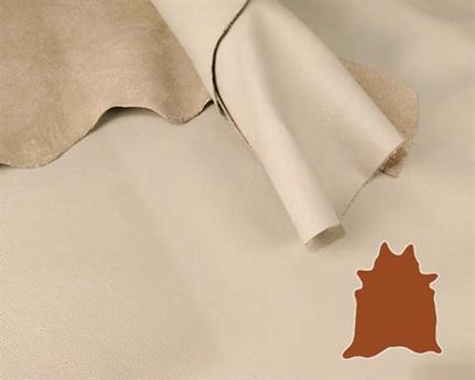 VERMANI PELLI LATINI DRIFTWOOD UPHOLSTERY LEATHER FULL HIDE
