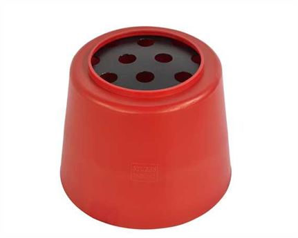 STUBBS SLO-GRAZER HORSE FEEDER RED 104