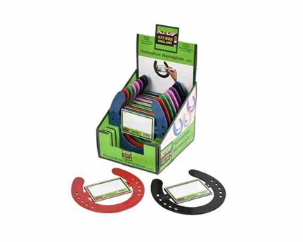 STUBBS HORSE SHOENAME PLATE BOX OF 10