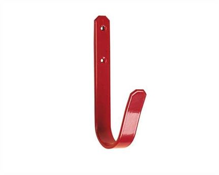 STUBBS HEAD COLLAR HOOK RED