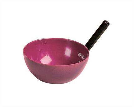 STUBBS PLASTIC FEED SCOOP PINK